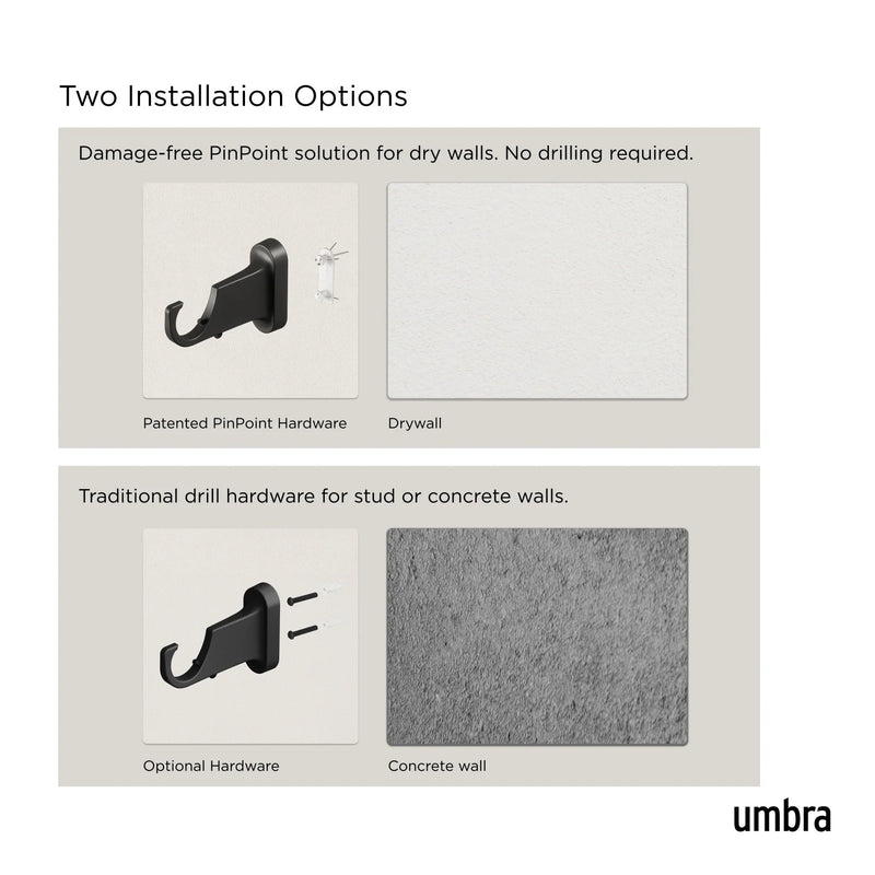 Aria Cage Pinpoint Rod - Umbra Bath - HORNE