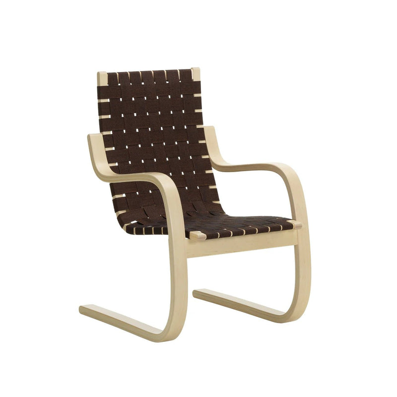 Armchair 406 - Artek Chairs - Birch/ Black - HORNE