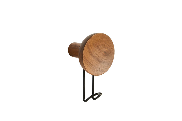 Around Wall Hanger - Large - Woud Hangers & Hooks - Oak/Black - HORNE