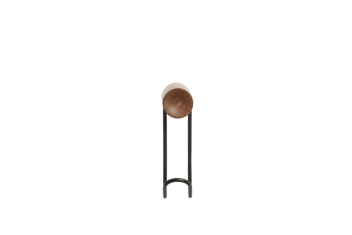 Around Wall Hanger - Small - Woud Hangers & Hooks - Walnut/Black - HORNE