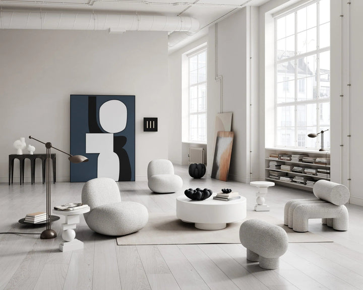 Artist Side Table - 101 Copenhagen Tables - Bone White - HORNE