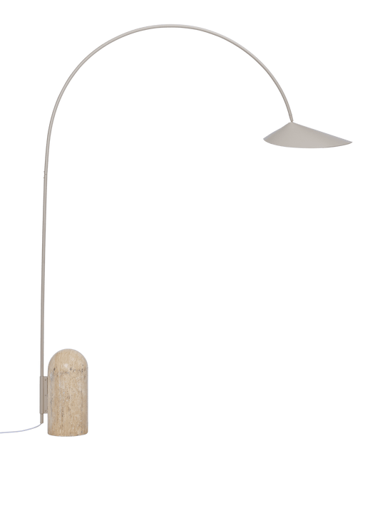 Arum Arched Floor Lamp - Cashmere - Ferm Living