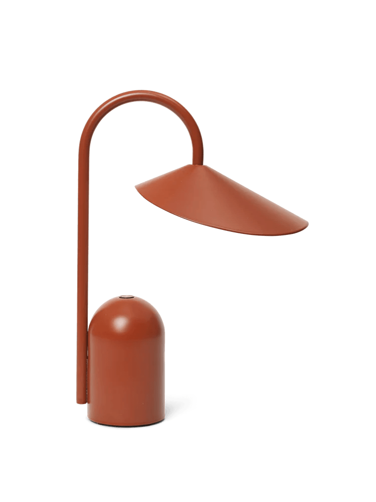 Arum Portable Lamp - Ferm Living Lighting - Black - HORNE