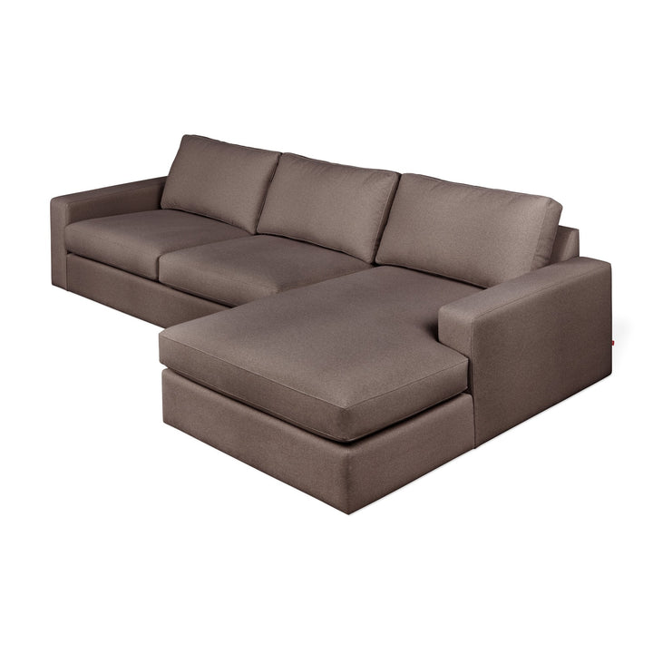 Ashdale Sectional - Gus* Modern - Sofas - Merino Carob - Right Facing - HORNE