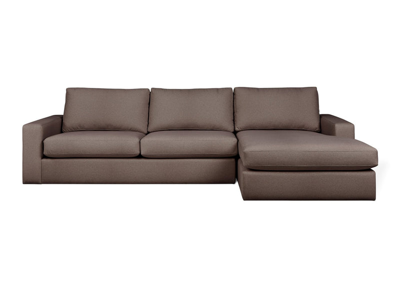 Ashdale Sectional - Gus* Modern - Sofas - Merino Autumn - Left Facing - HORNE