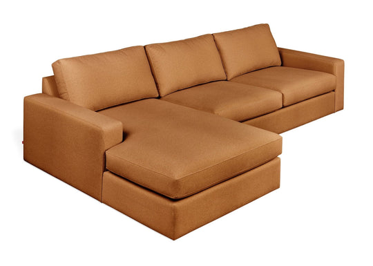 Ashdale Sectional - Gus* Modern - Sofas - Merino Autumn - Left Facing - HORNE