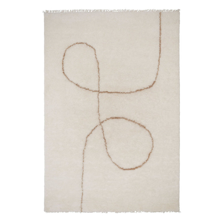 Astral Spiral rug in Astral Spiral Black 250x350 (8.2' x 11.5')