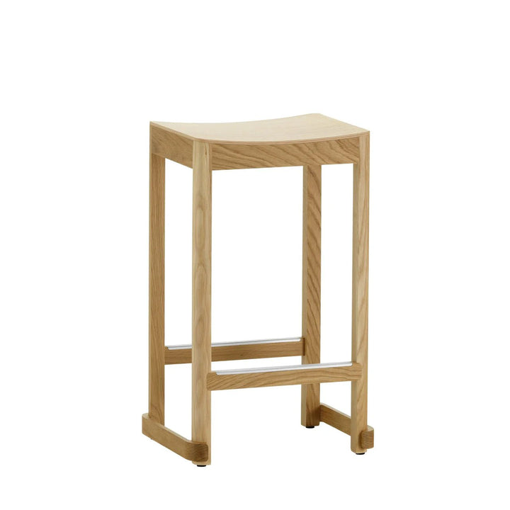 Atelier Bar Stool - Artek Stools + Benches + Ottomans - Counter 25.6" - Oak - HORNE