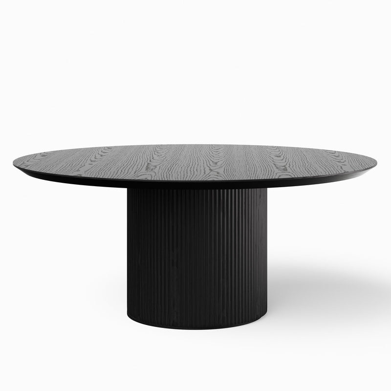Atenas Round Dining Table - Urbia Tables - Ebano - HORNE