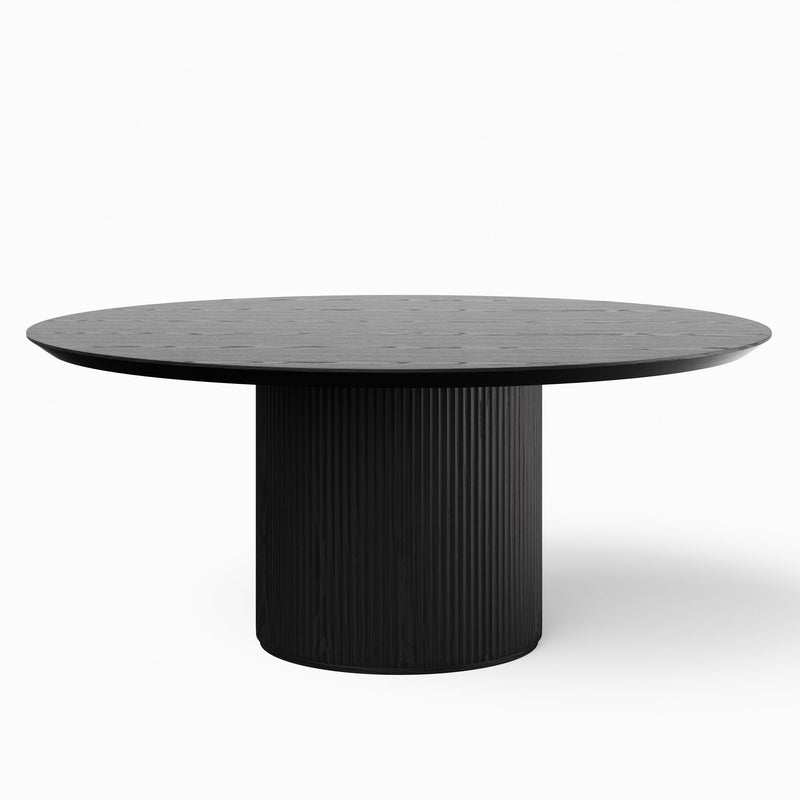 Atenas Round Dining Table - Urbia Tables - Ebano - HORNE