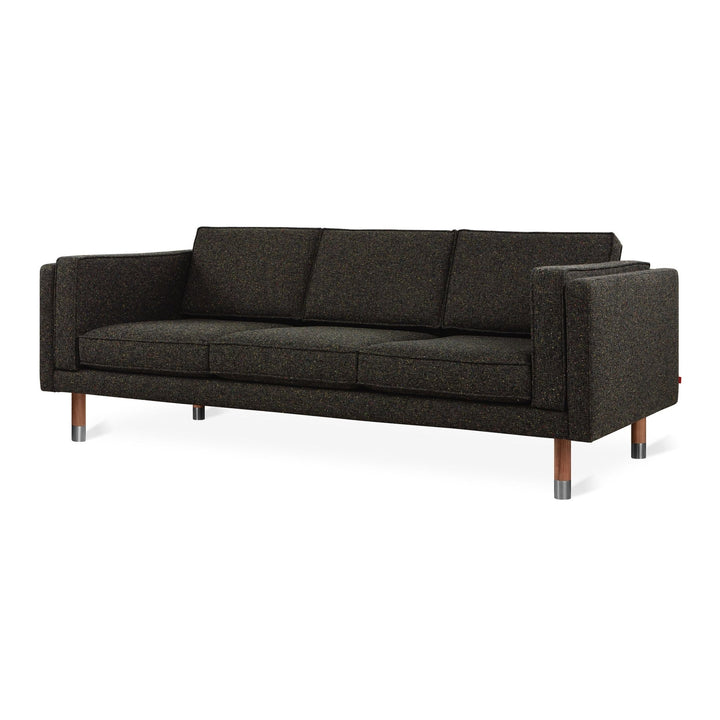 Augusta Sofa - Gus* Modern - Sofas - Funfetti Galaxy/ Walnut Pewter - HORNE
