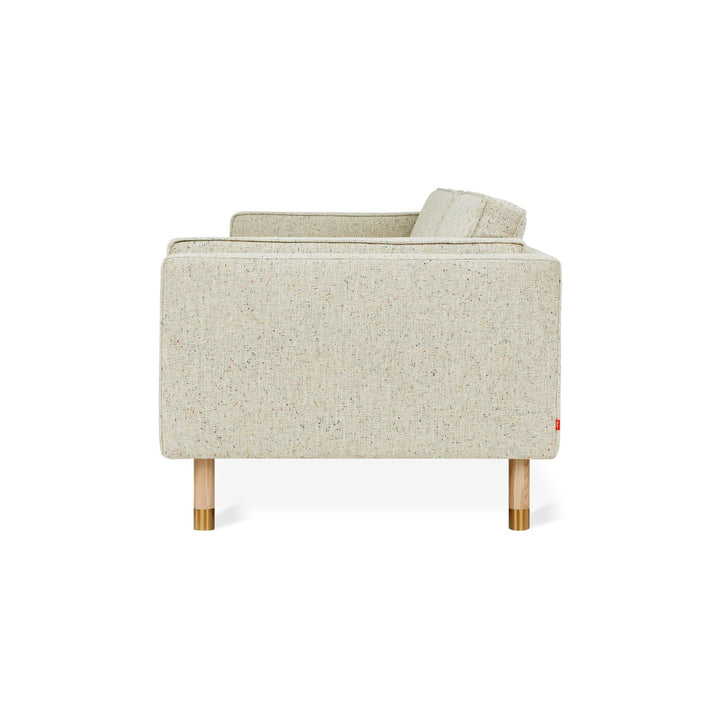 Augusta Sofa - Gus* Modern - Sofas - Funfetti Linen/ Ash Natural Brass - HORNE