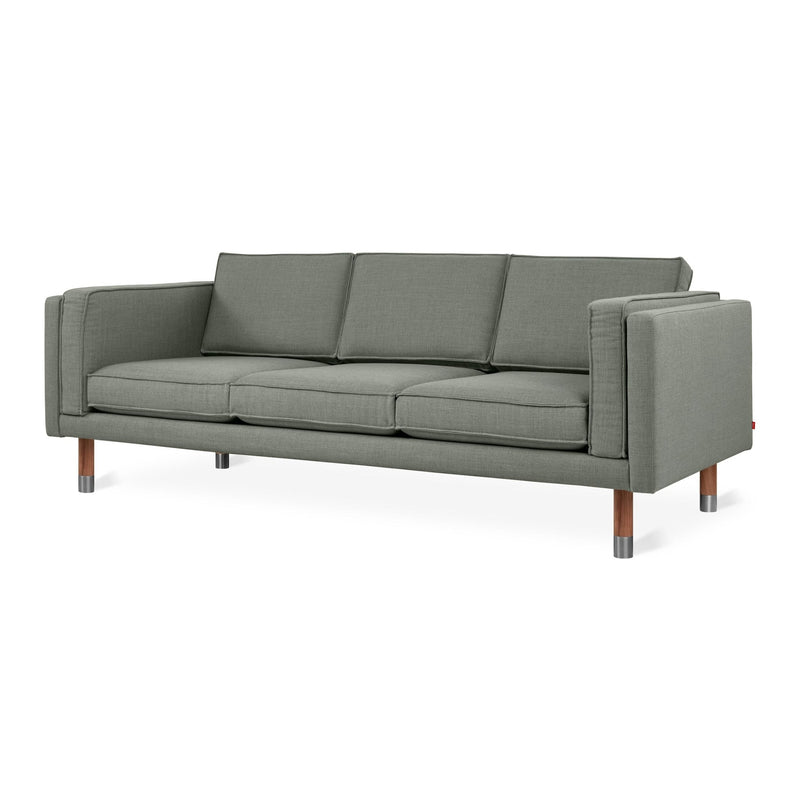 Augusta Sofa - Gus* Modern - Sofas - Caledon Cinder/ Walnut Pewter - HORNE