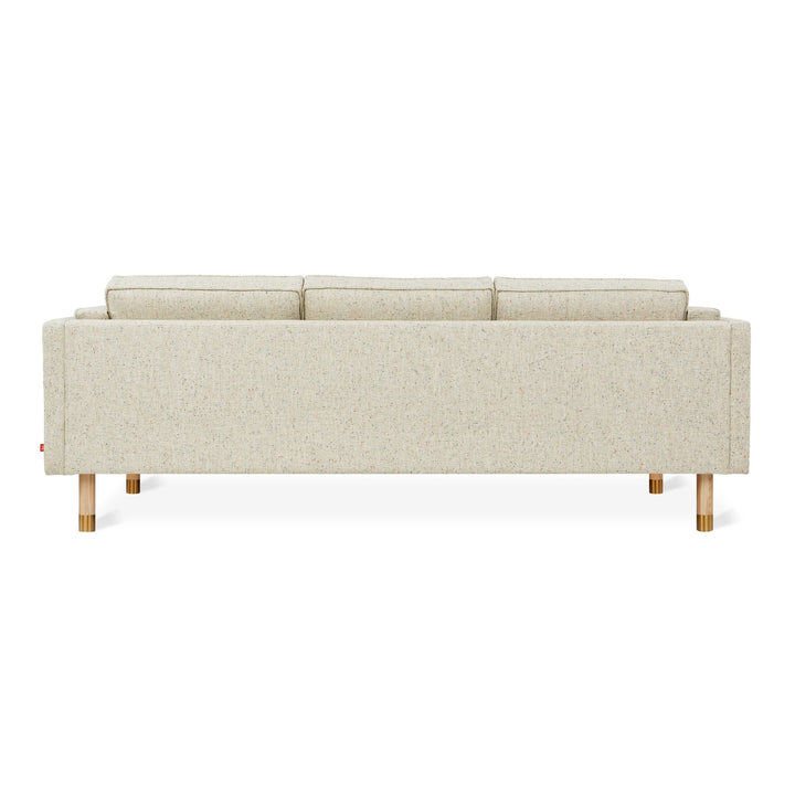 Augusta Sofa - Gus* Modern - Sofas - Funfetti Linen/ Ash Natural Brass - HORNE