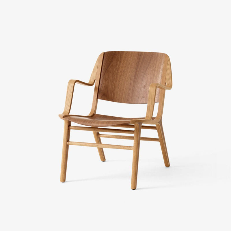 Ax Lounge Chair - &Tradition Chairs - Lacquered Oak & Walnut - HORNE