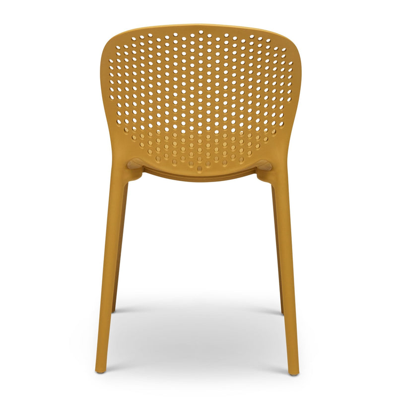 Bailey Outdoor Stacking Chair - Set of 4 - Urbia Chairs - Teal Green - HORNE