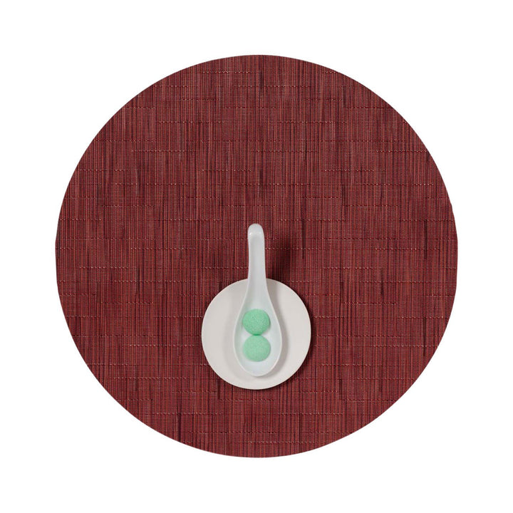 Bamboo Placemat in Cranberry
