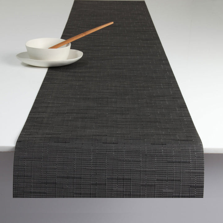 Bamboo Table Runner in Smoke