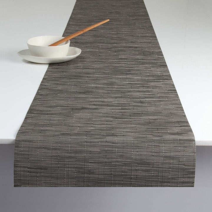 Bamboo Table Runner in Grey Flannel
