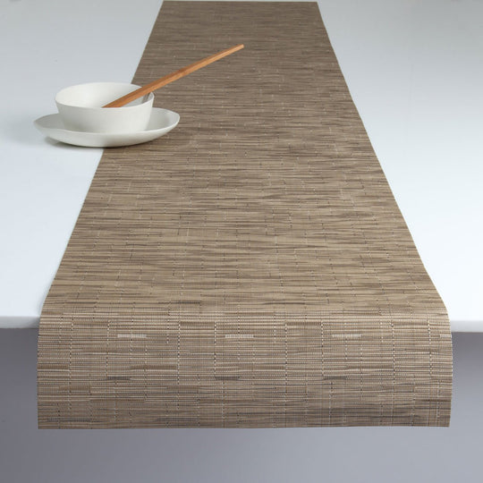 Bamboo Table Runner in Camel