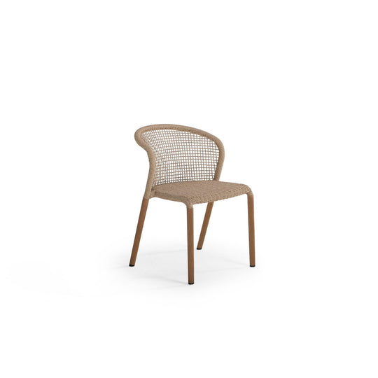 Barletta Arm Chair - BETACO Chairs - Wicker / Teak - HORNE