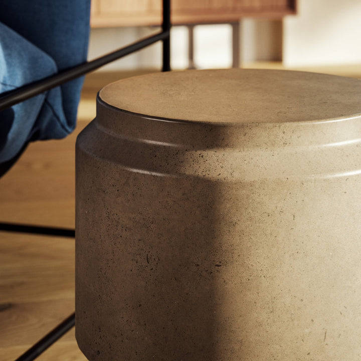 Barrel Stool - Urbia Stools + Benches + Ottomans - Lava - HORNE