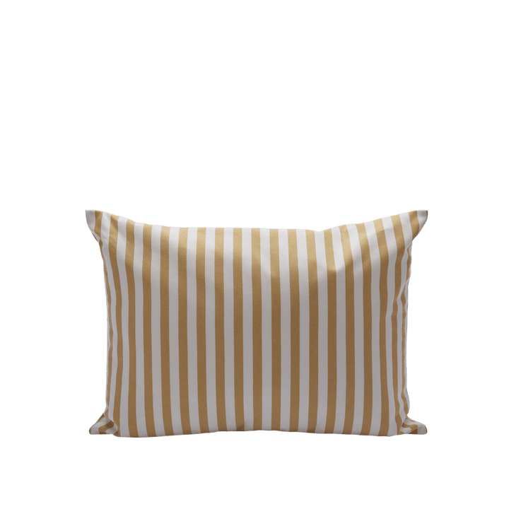 Barriere Pillow - Skagerak by Fritz Hansen Blankets + Throws + Pillows - Golden Yellow Stripe - Large - HORNE