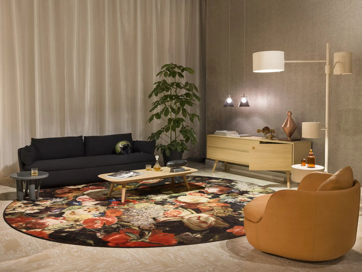 Bart Armchair - Moooi Chairs - SWIVEL - Bart Armchair Spectrum Walnut 30093 - HORNE