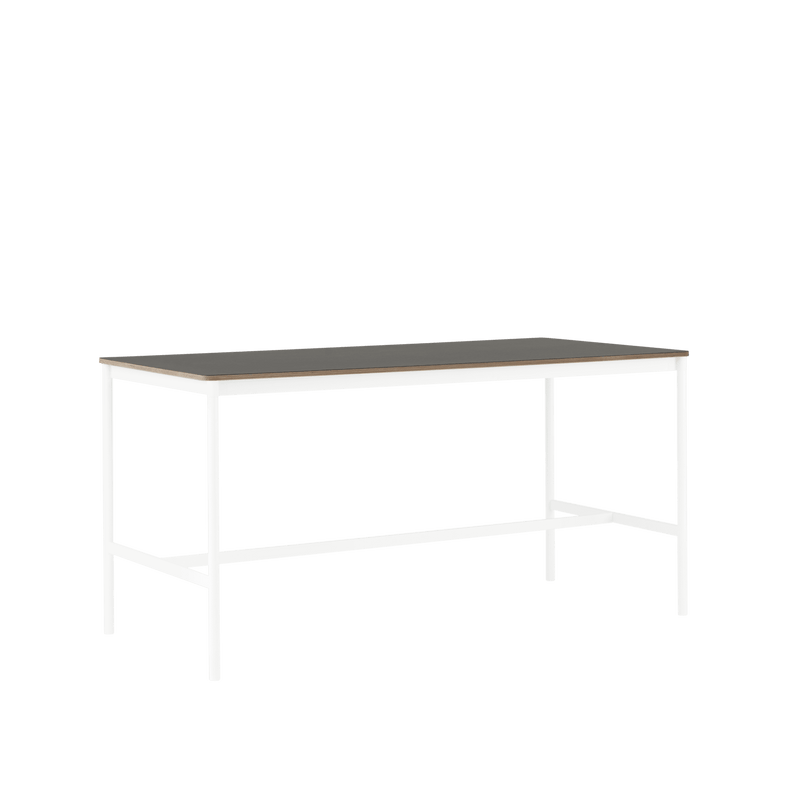Base High Table 3 - Muuto - Table + Task - White ABS Top & White Base - HORNE