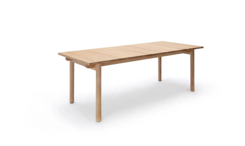 Basic Extendable Table - Straight - Nikari Tables + Desks - Natural Oiled Oak - HORNE