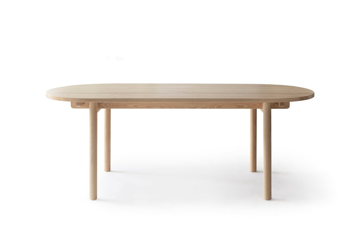 Basic Table - Oval - Nikari Tables + Desks - Ash - 78.7" x 31.5" - HORNE