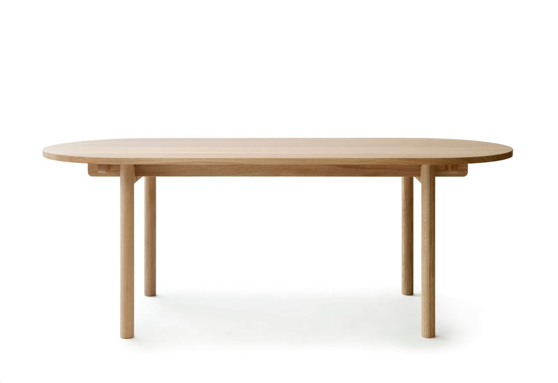 Basic Table - Oval - Nikari Tables + Desks - Ash - 78.7