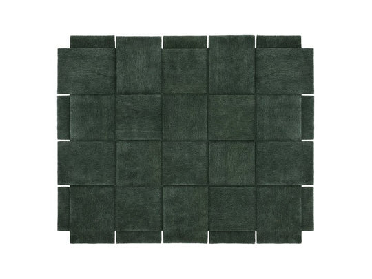 Basket Rug - HORNE - Green - Large - HORNE