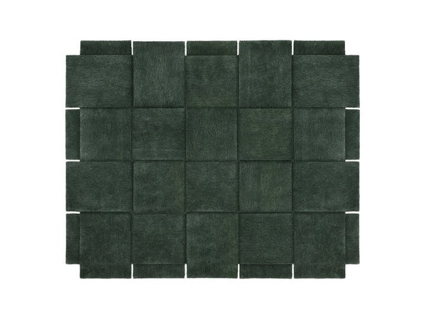 Basket Rug - HORNE - Green - Large - HORNE