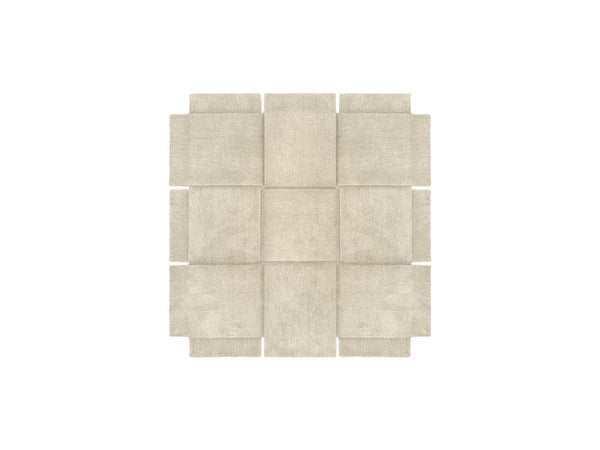 Basket Rug - HORNE - Beige - Small - HORNE