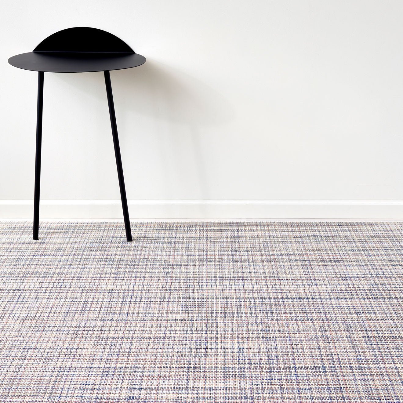 Basketweave Floor Mat in Bon Bon