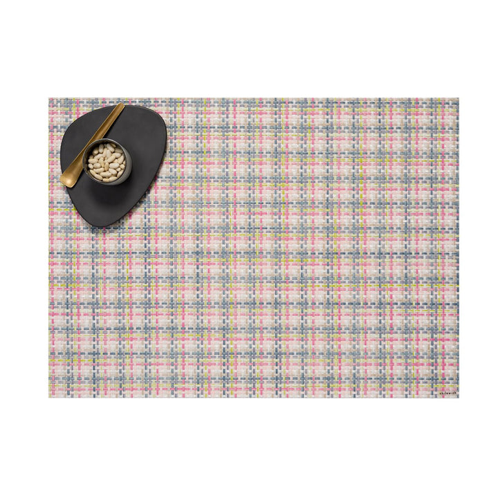 Basketweave Placemat in Begonia