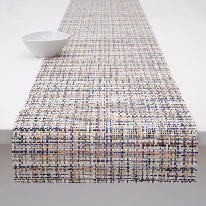 Basketweave Table Runner in Bon Bon