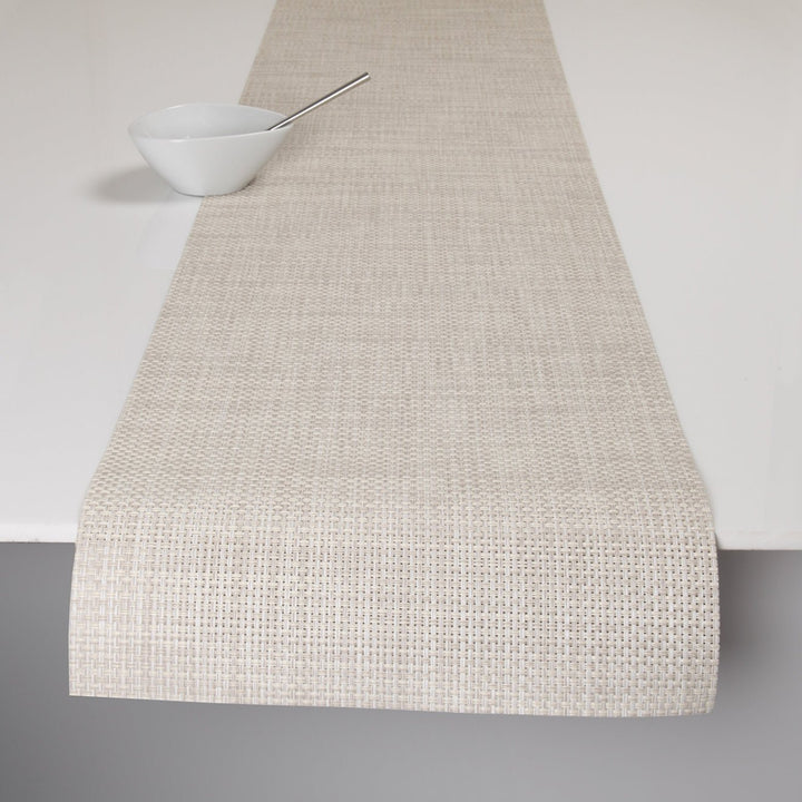Basketweave Table Runner in Khaki