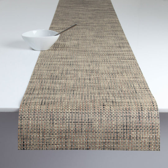 Basketweave Table Runner in Bark