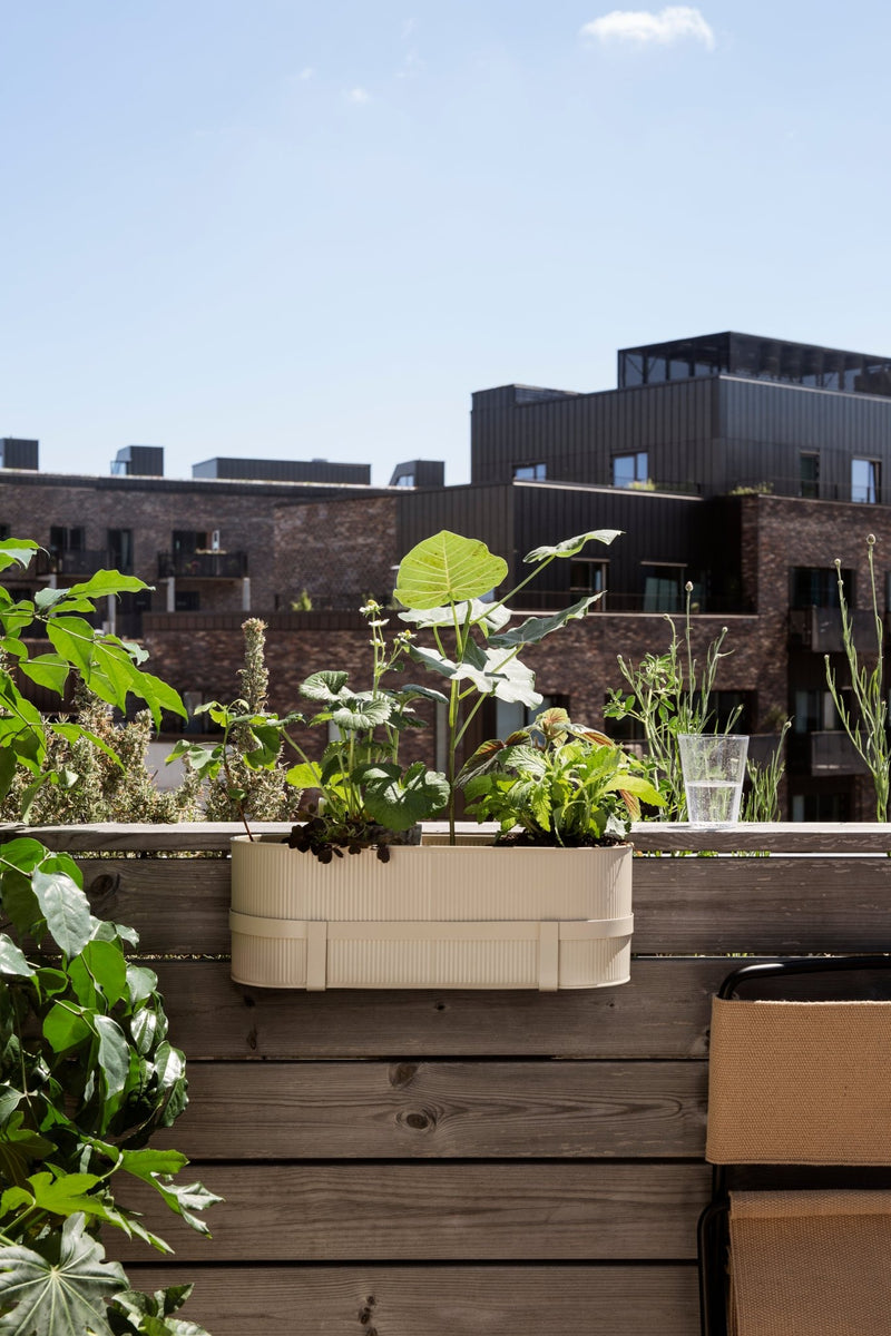 Ferm Living Bau Balcony Box - Cashmere