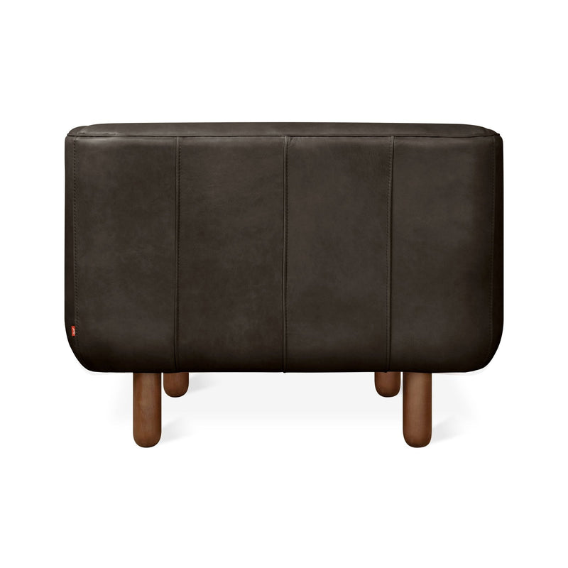 Beaconsfield Chair - Gus* Modern - Chairs - Canyon Whiskey Leather - Walnut - HORNE