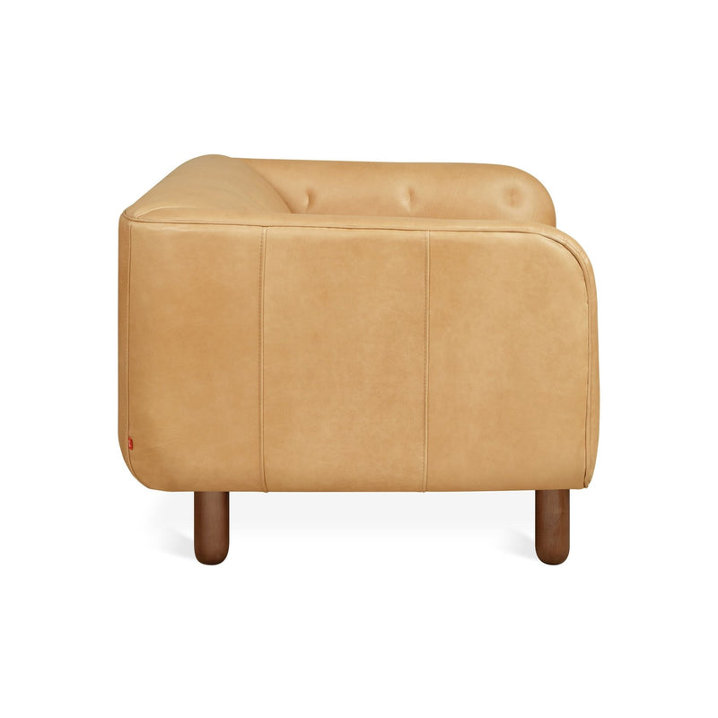 Beaconsfield Chair - Gus* Modern - Chairs - Canyon Whiskey Leather - Walnut - HORNE