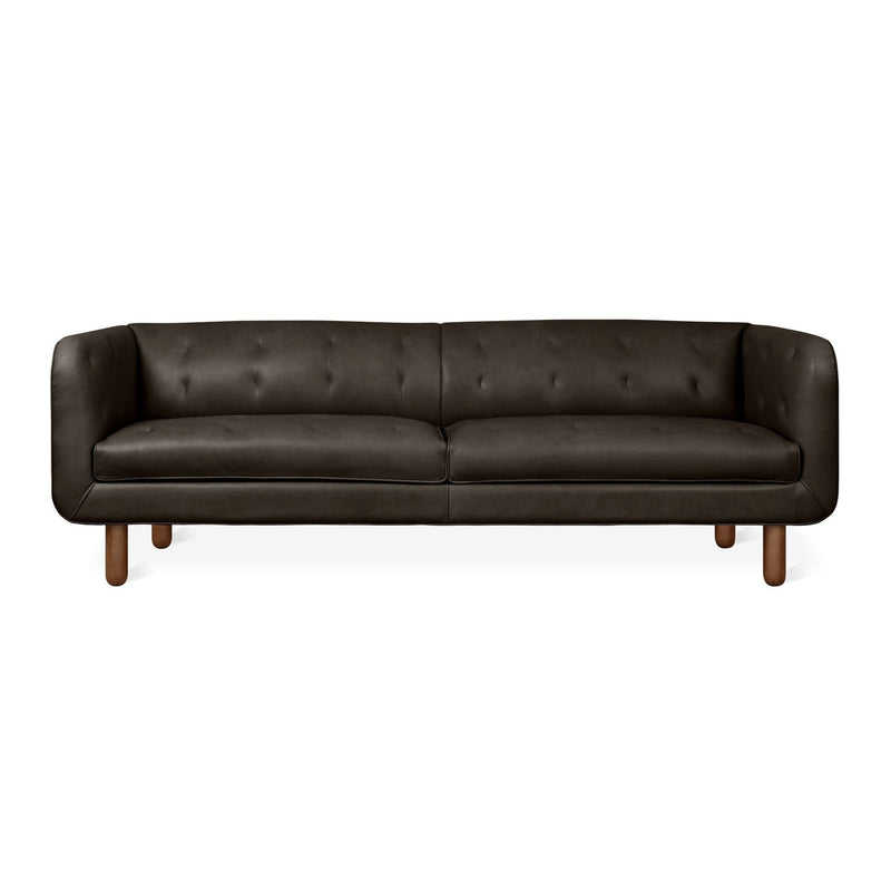 Beaconsfield Sofa - Gus* Modern - Chairs - Canyon Whiskey Leather - Walnut - HORNE