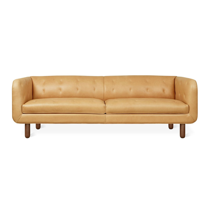 Beaconsfield Sofa - Gus* Modern - Chairs - Canyon Whiskey Leather - Walnut - HORNE
