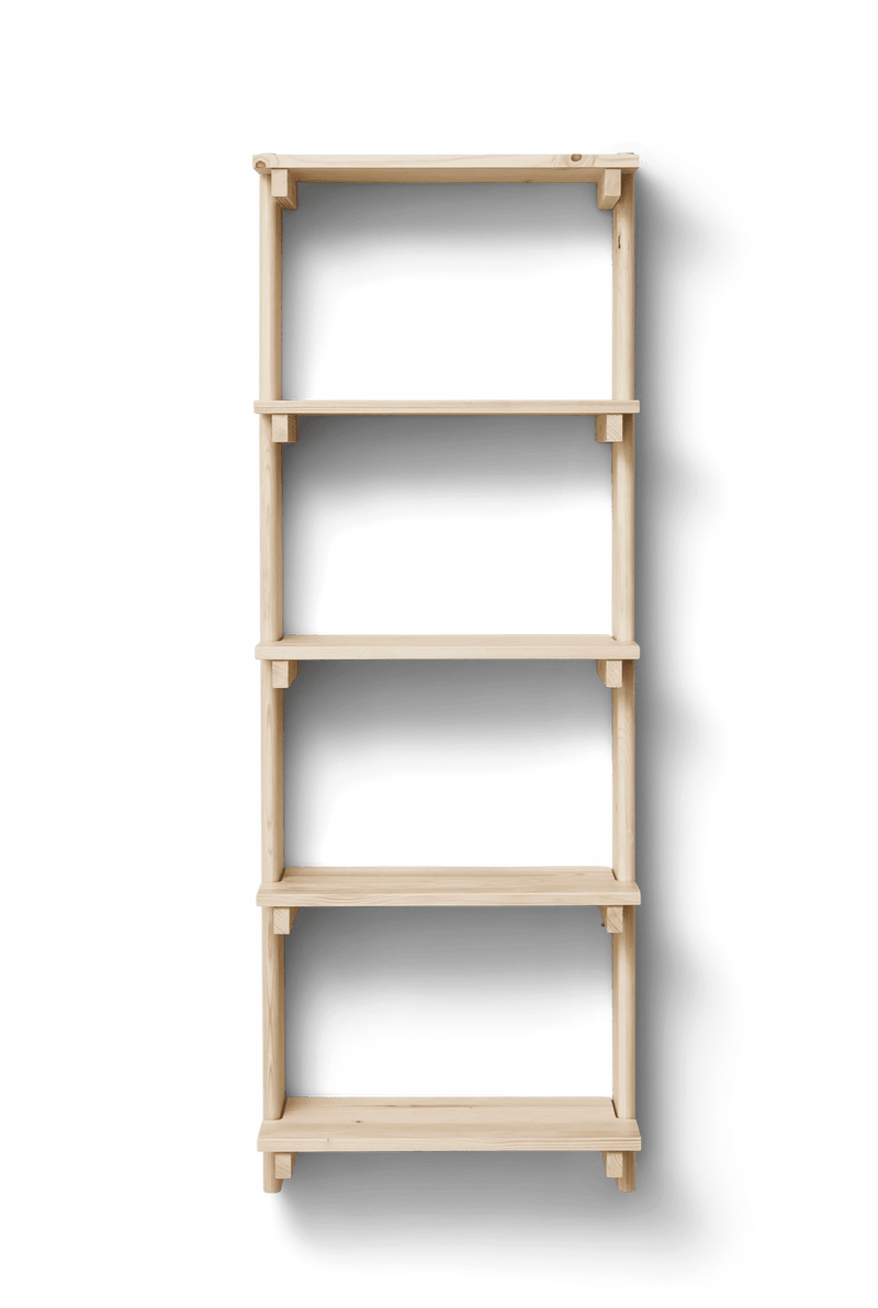 Beam Wall Shelf 5 - Form + Refine Shelving - HORNE
