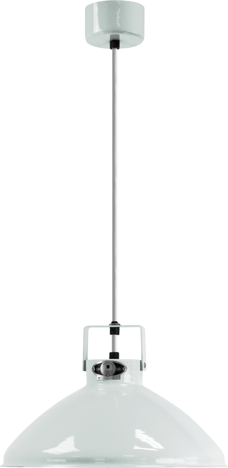 Beaumont Pendant - B240 - Glossy Finish - Jielde Pendants - Red - RAL3020 - Silver - HORNE