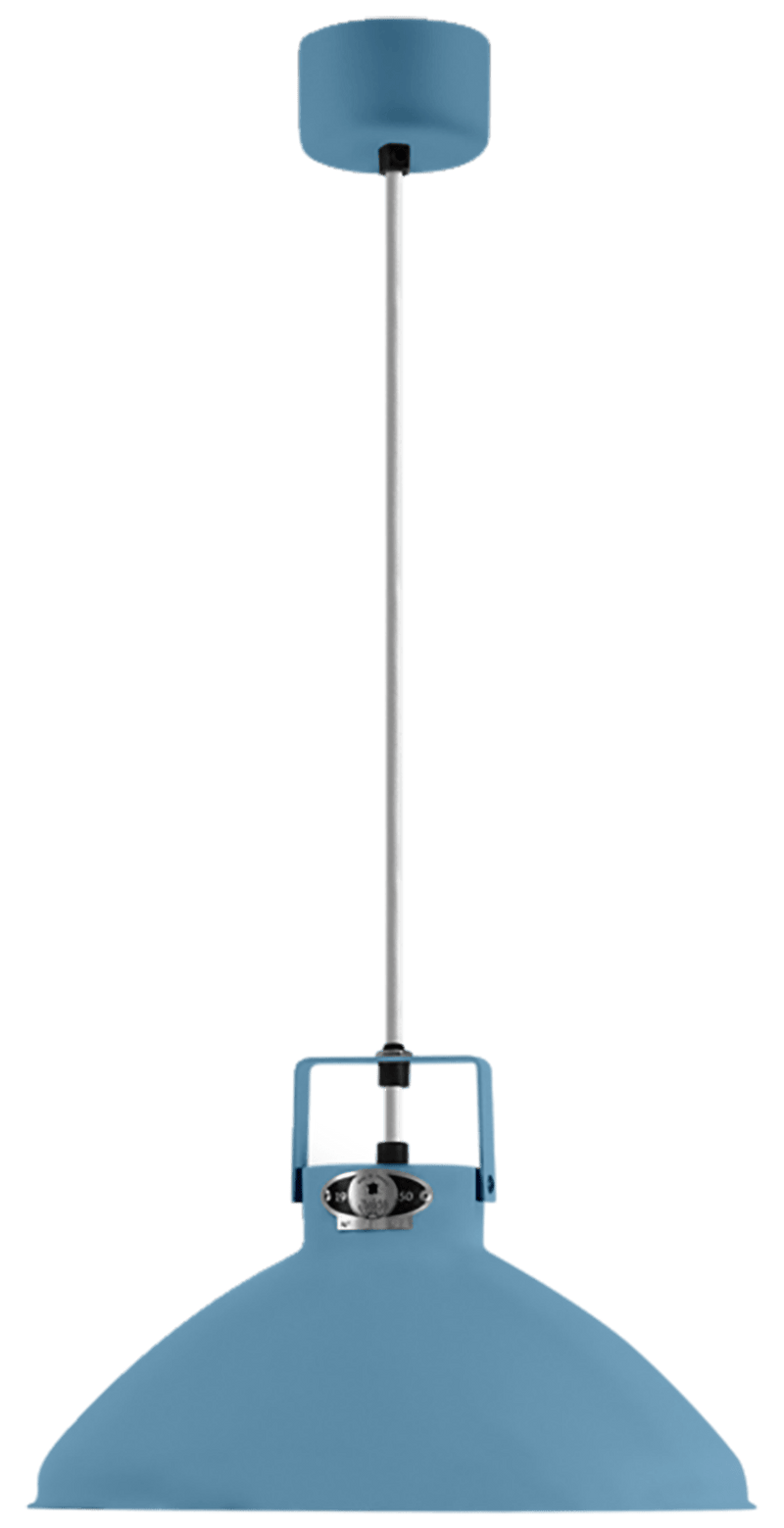 Beaumont Pendant - B240 - Matte Finish - Jielde Pendants - White - Silver - HORNE