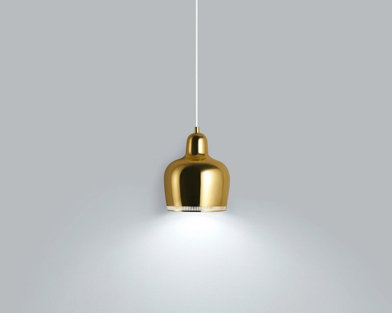 Bell Pendant Light A330S - Artek Pendants - White Painted - HORNE