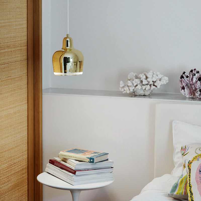 Bell Pendant Light A330S - Artek Pendants - White Painted - HORNE